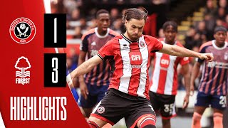 Sheffield United 13 Nottingham Forest  Premier League highlights [upl. by Leo]