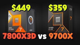 AMD 7800x3D vs 9700X  형님을 압도 할 수 있을까 [upl. by Anilad549]