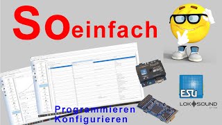 Konfiguration amp Programmierung ESU Loksound V5  Total einfach  Umbau Roco ET85 Teil 2 [upl. by Nohtanoj300]