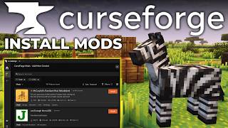 How To Use CurseForge Minecraft Mods [upl. by Leor672]