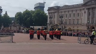 Band of the Irish Guards play THE BALLYRAGGET and IRISH SAFFRON [upl. by Notak641]