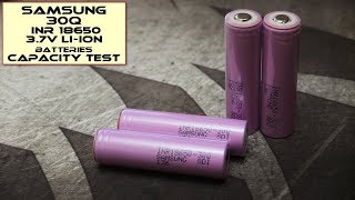 Samsung 30Q 18650 3000mAh  Capacity Test [upl. by Lacym]