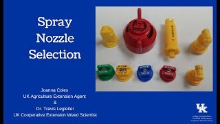 Spray Nozzle Selection [upl. by Norma702]