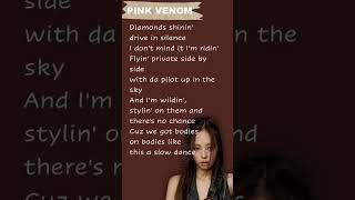 BLACKPINK  Pink Venom rap part [upl. by Nelleyram911]