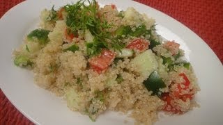 Quinoa Salad With Chef Shailaja Desai [upl. by Arabeila]