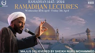 Eve of 19th Ramadhan  Imam Alis words on success  Sheikh Nuru Mohammed  290324 [upl. by Ronnie]