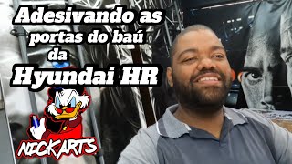 Adesivando a Hyundai HR 🙌🏿😄 by GRÁFICA NICK ARTS [upl. by Pardo]