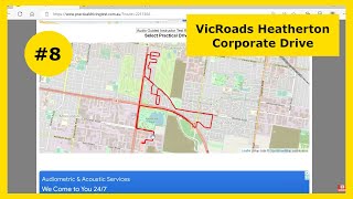 VicRoads Heatherton Practical Driving Test 8 [upl. by Rocca]