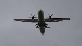 Binter Canarias ATR 72 landing to Gran Canaria [upl. by Airpac]