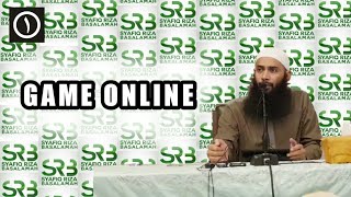 Hukum bermain game online  Ustadz Syafiq Riza Basalamah [upl. by Ahsenac833]