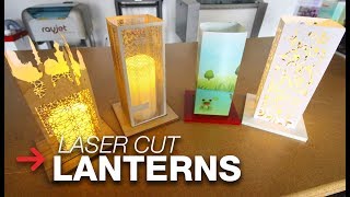 Laser Cut Lantern  Paper Lantern  Laser Cut Paper [upl. by Cthrine641]