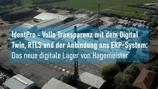 Transparenz mit Digital Twin RTLS und Staplerleitsystem das neue digitale Lager von Hagemeister [upl. by Nobell790]