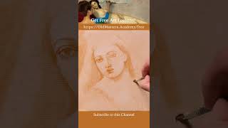 Underpainting techniques for portrait painting httpsoldmastersacademyfree [upl. by Cullen]