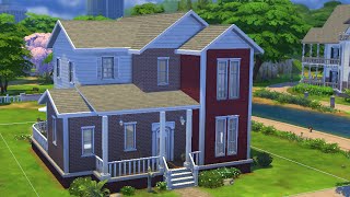 Sims 4 House Building  Little Brickwood Manor [upl. by Ardnuek]