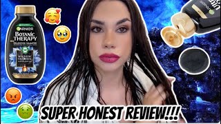 Garnier Botanic Therapy Magnetic Charcoal  Honest Review 🚿🧼🧴🧽✨ [upl. by Namus687]