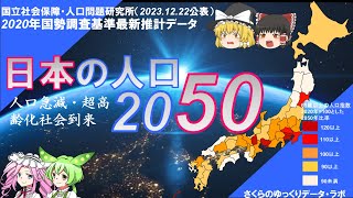 日本の人口2050～人口急減・超高齢化社会到来、22XX年そして日本には誰もいなくなった～ [upl. by Galloway]