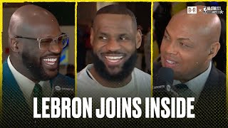 LeBron James Talks 20th AllStar Game Warriors Rumors on Inside the NBA  2024 NBA AllStar Weekend [upl. by Adnah]