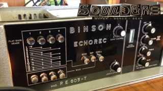 Binson Echorec PE 603T Funkbox 808 Demo [upl. by Einnahpets]