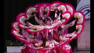 Korean traditional dance Buchaechum 부채춤 [upl. by Figge]