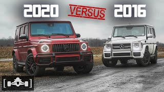 NEW 2020 Mercedes AMG G63 vs OLD 2016 G63 AMG  Worth the Upgrade [upl. by Aligna529]