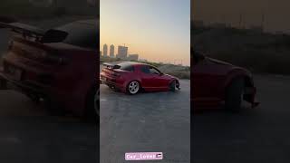 VAMPIRE YT 👑 Drifting Rx8🔥 on Karachi track🇵🇸 youtubeshorts muslim rx8 [upl. by Gowrie]