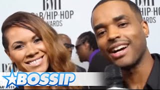 Larenz And Tomasina Tate Talk Ferguson  BOSSIP [upl. by Meng]