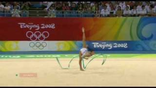 SooJi Shin Ribbon 2008 Olympic Qualification [upl. by Debbra]