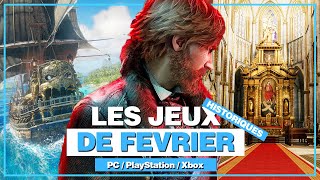 Top des sorties jeux vidéos historiques Février 2024 ⚜️🌟 PCPlaystationXbox [upl. by Nugent604]