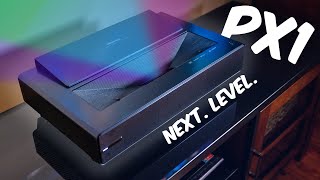 Hisense PX1 4K Ultra Short Throw Laser Projector Review Next Level Entertainment  Raymond Strazdas [upl. by Niaz]