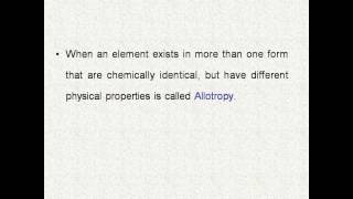 ALLOTROPIC FORMS OF SULPHUR [upl. by Schaumberger]