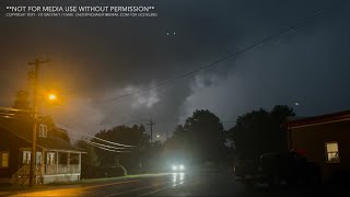 72921  EF1 Tornado Near Chatsworth NJ Shorter Video [upl. by Eekorehc]