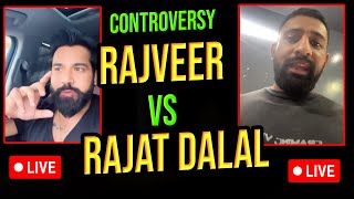 RAJAT DALAL VS RAJVEER FITNESS NEW INSTAGRAM LIVE  ELVISH YADAV CONTROVERSY  LIVE STREAMING [upl. by Nylarak859]