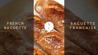 Baguettes croustillantes comme à la Boulangerie l Crusty French Baguettes  Shorts [upl. by Nelyahs]