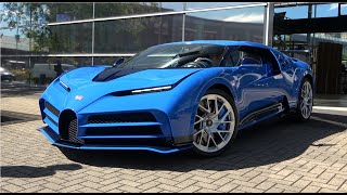 The First delivered Bugatti Centodieci Customer Car Start Up Sounds Bugatti Düsseldorf [upl. by Anila557]