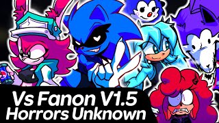 Vs Fanon V15  Horrors Unknown  New Songs  Friday Night Funkin [upl. by Lannie]