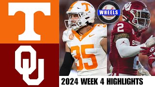 6 Tennessee vs 15 Oklahoma  Full Game Highlights  2024 College Football Highlights [upl. by Kinnon]