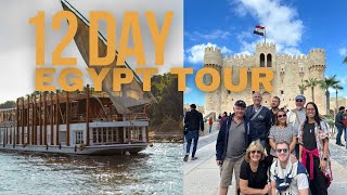 Dahabiya Nile Cruise and Group Egypt Tours  12 Day Egypt Trip with a 5Star Dahabiya Nile Cruise [upl. by Novla650]