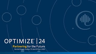 OPTIMIZE 24  Partnering For The Future [upl. by Anileba163]