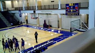 Trinity Basketball vs Christendom College [upl. by Esirehs]