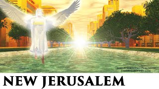 What does New Jerusalem from Heaven look like Revelation 21 amp 22 New Heaven New Earth Holy City [upl. by Namlak]