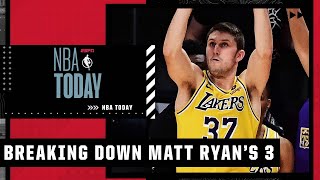 The Lakers used their stars as decoys on Matt Ryan’s epic buzzerbeater  NBA Today [upl. by Rexana]