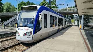 HTM RandstadRail 3 Zoetermeer CentrumWest  Den Haag Centraal Station  HTM 4004  2022 [upl. by Delanie]