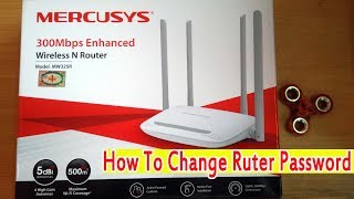 How To Change Password Mercusys MW325R 300Mbps Enhanced Wireless Router [upl. by Kramnhoj]