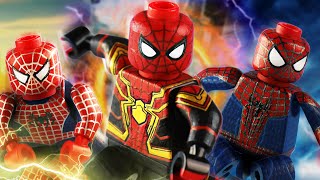 LEGO Marvel  WEBSLINGERS ENDING  SpiderMan No Way Home Customs [upl. by Denny]