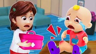 The Boo Boo Song  Ouch Baby Got Hurt  CoComelon Nursery Rhymes amp Kids Songs  Toys For Kids [upl. by Godfree]