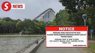 Otter attack forces temporary closure of Tanjung Aru’s Perdana Park [upl. by Sigrid]