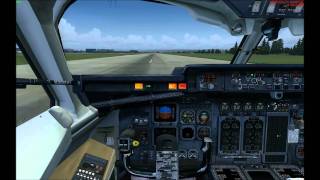 QualityWings Simulations BAe146  Avro RJ  A flight to London City [upl. by Htiduy]