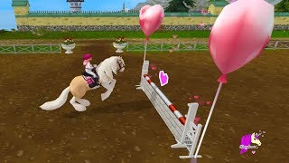 NEW Race Show Jumping Valenintes Update Star Stable Online Horse Game Video [upl. by Burn]