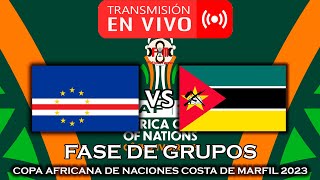 CABO VERDE 🇨🇻 VS 🇲🇿 MOZAMBIQUE EN VIVO  COPA AFRICANA DE NACIONES 2023  FÚTBOL MAGNO [upl. by Ahcsat]