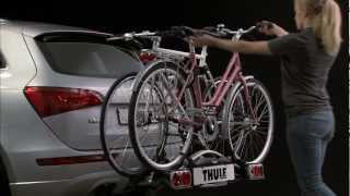 Bike Carrier Towbar  Thule Euroway G2 [upl. by Enirac801]